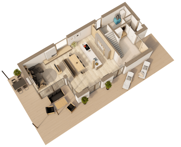 Musterhaus SUITE - Grundriss OG