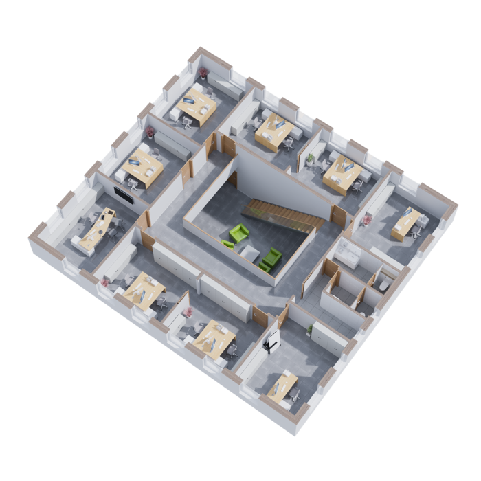 Grundriss Obergeschoss - Ich bin Unternehmer